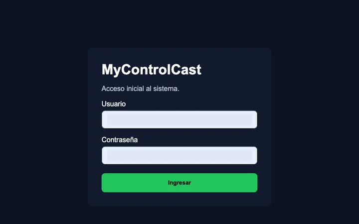 MyControlCast